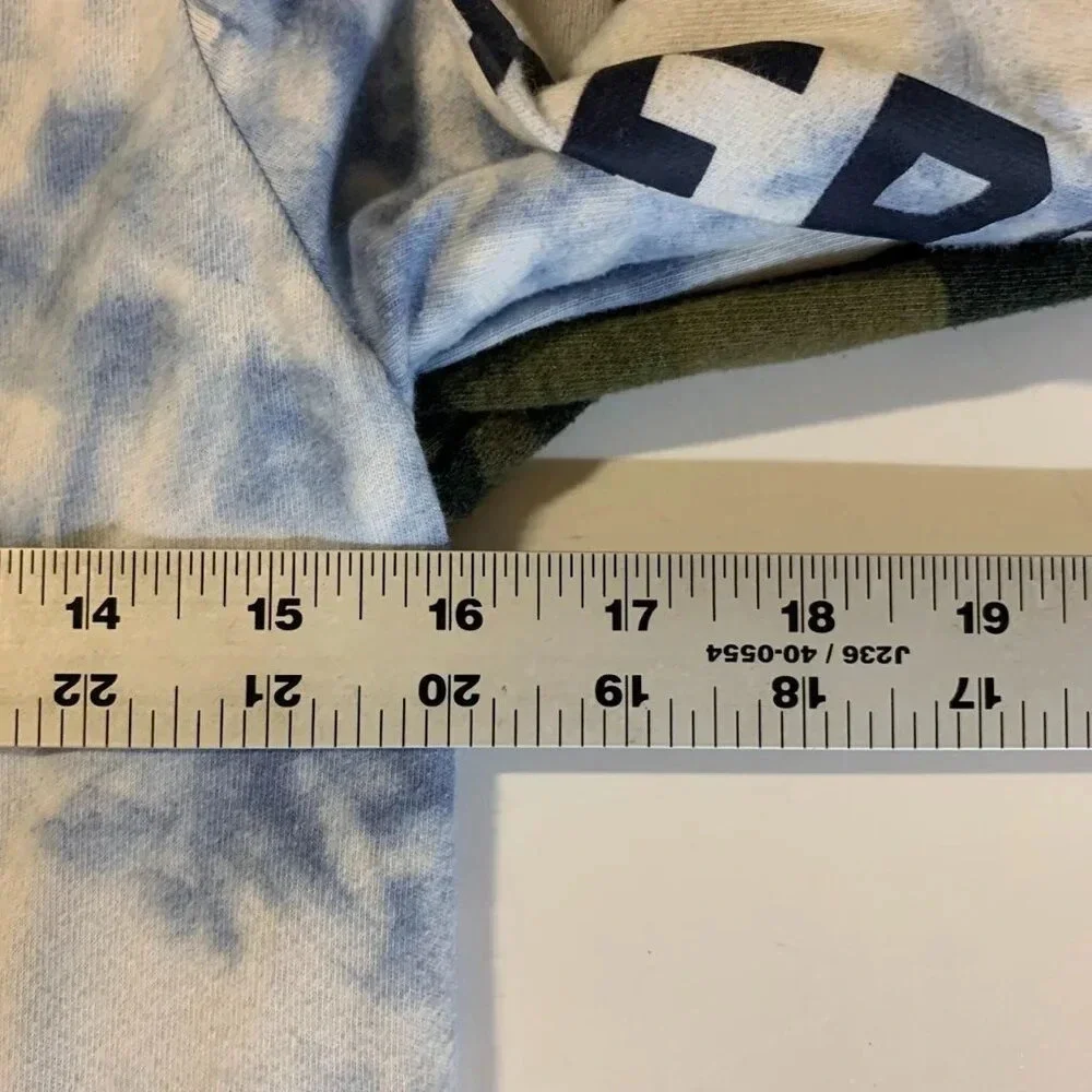 Abercrombie&Fitch Boys Camouflage & Tie Dye Long Sleeve Crew Neck Shirts Sz 11/1